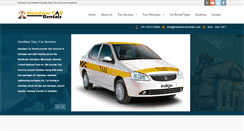 Desktop Screenshot of haridwarcarrentals.com